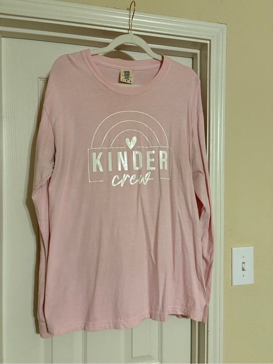 Comfort Colors Tops - Women’s Kindergarten Teacher Long Sleeve T-Shirt